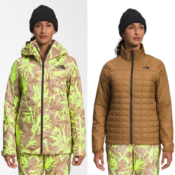 NWT The North Face Women’s ThermoBall Snow Triclimate Jacket, XS - Picture 1 of 16
